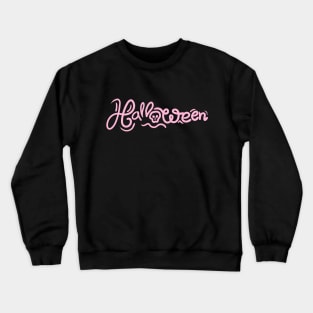 Halloween - Hand Lettering Crewneck Sweatshirt